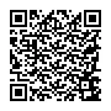 Kode QR untuk nomor Telepon +19787643754