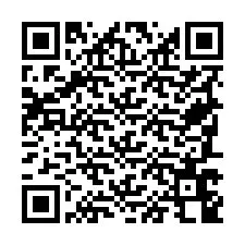 QR Code pour le numéro de téléphone +19787648543