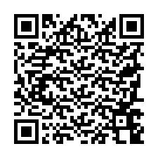 Código QR para número de teléfono +19787648754