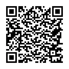 Codice QR per il numero di telefono +19787721737
