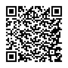 Código QR para número de teléfono +19787756176