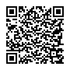 QR Code pour le numéro de téléphone +19787757434