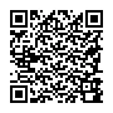 Kode QR untuk nomor Telepon +19787980122