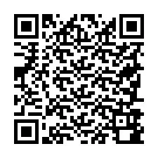 Código QR para número de teléfono +19787980232