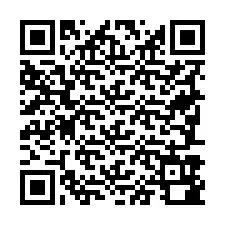 QR Code pour le numéro de téléphone +19787980422