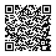 QR Code pour le numéro de téléphone +19787980670