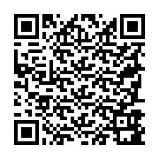 QR Code pour le numéro de téléphone +19787981160