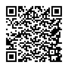 Kod QR dla numeru telefonu +19787981237