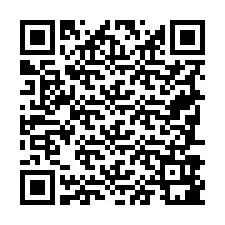 QR kód a telefonszámhoz +19787981265