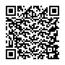 電話番号のQRコード +19787981370