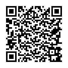 Código QR para número de teléfono +19787981423