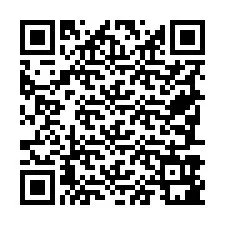 Código QR para número de telefone +19787981433