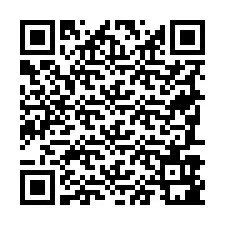 Código QR para número de telefone +19787981542