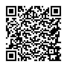 QR Code สำหรับหมายเลขโทรศัพท์ +19787981617