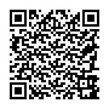 Kode QR untuk nomor Telepon +19787981801