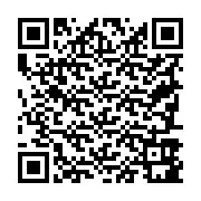 QR код за телефонен номер +19787981821