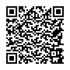 QR Code pour le numéro de téléphone +19787981837