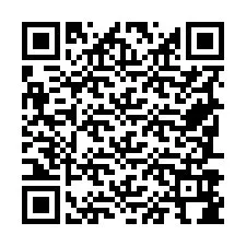 QR-код для номера телефона +19787984267