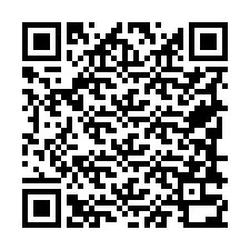 電話番号のQRコード +19788330173