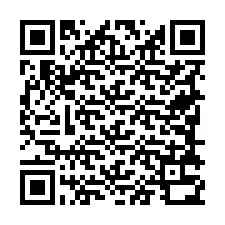 QR-koodi puhelinnumerolle +19788330836