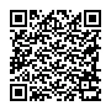 電話番号のQRコード +19788331712