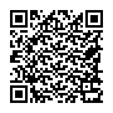 QR Code pour le numéro de téléphone +19788331997