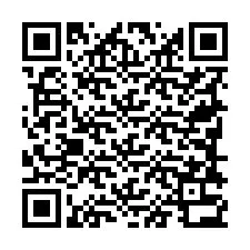 電話番号のQRコード +19788332134