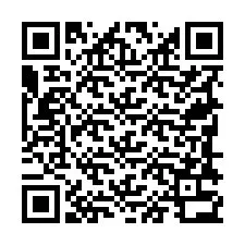 Código QR para número de teléfono +19788332154