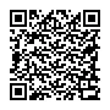 Código QR para número de teléfono +19788332182