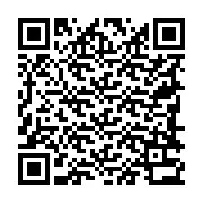 Código QR para número de teléfono +19788332244