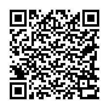 Código QR para número de teléfono +19788332641