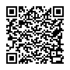 Código QR para número de teléfono +19788332827