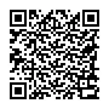 Codice QR per il numero di telefono +19788332846