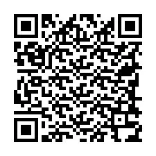 Código QR para número de teléfono +19788334064