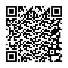 QR код за телефонен номер +19788334073