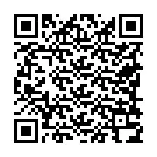 Código QR para número de telefone +19788334436