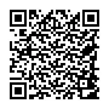 Kode QR untuk nomor Telepon +19788402143