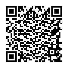 Código QR para número de teléfono +19788557047