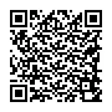 QR-Code für Telefonnummer +19788650422