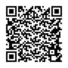 Código QR para número de telefone +19788650586