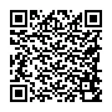 QR-koodi puhelinnumerolle +19788650596