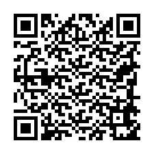 QR Code สำหรับหมายเลขโทรศัพท์ +19788651805