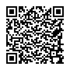 Código QR para número de teléfono +19788794017