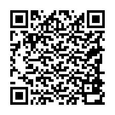 Código QR para número de teléfono +19788830861