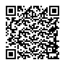 Código QR para número de teléfono +19788831306