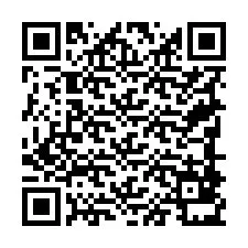 QR Code pour le numéro de téléphone +19788831401