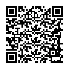 Código QR para número de teléfono +19788831458