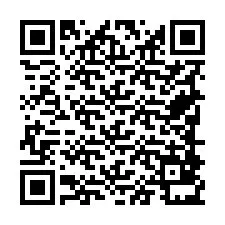 Código QR para número de telefone +19788831497