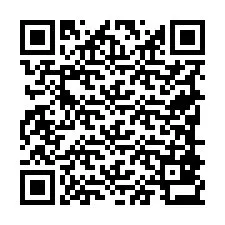 Kode QR untuk nomor Telepon +19788833876