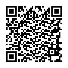 Código QR para número de telefone +19788834044